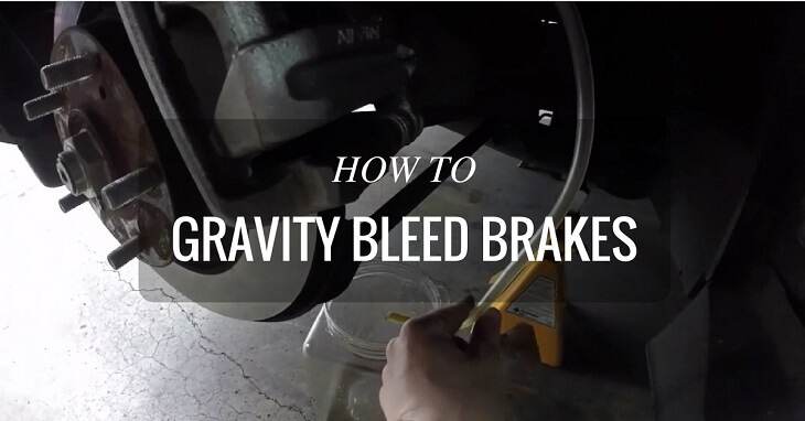 How To Gravity Bleed Brakes