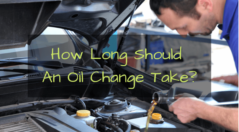 how long does it take to change oil