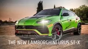 The New Lamborghini Urus ST-X